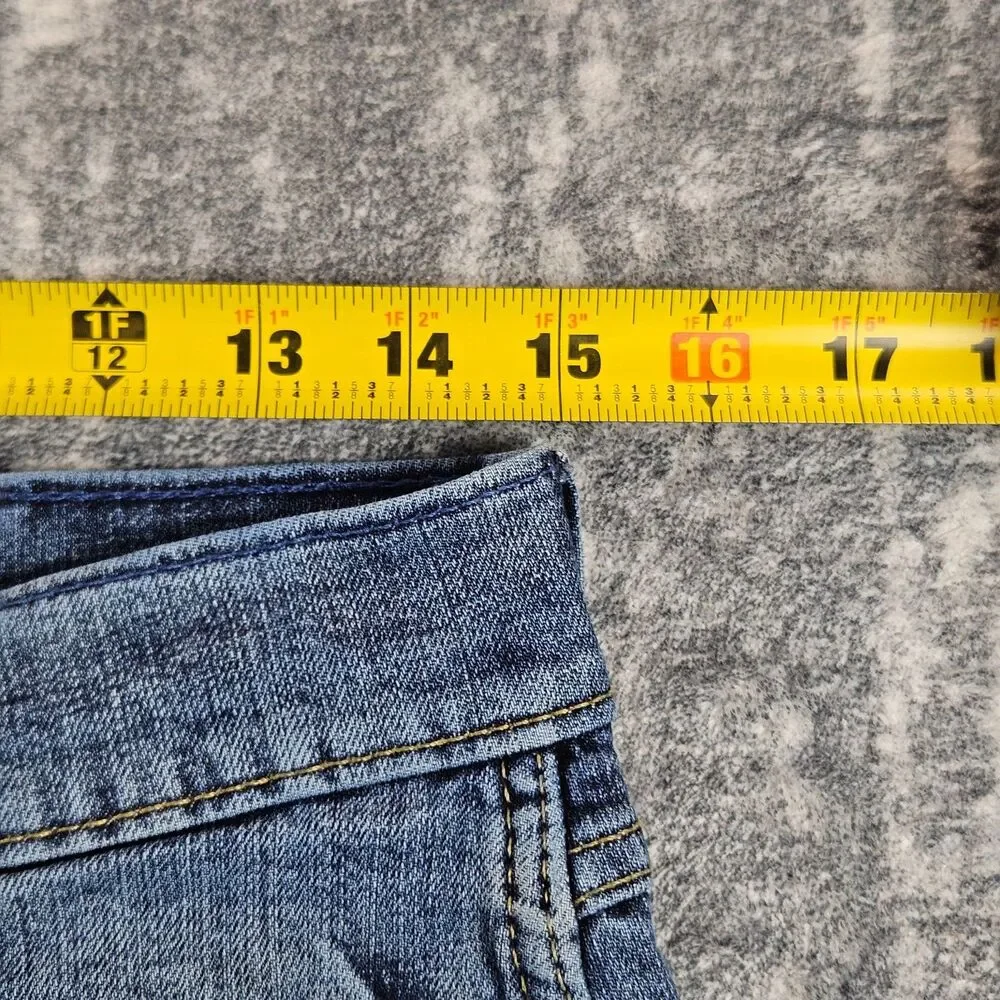 Wrangler Jeans Men 29x30 Blue Retro Bootcut Western Denim Pants Slim Cowboy